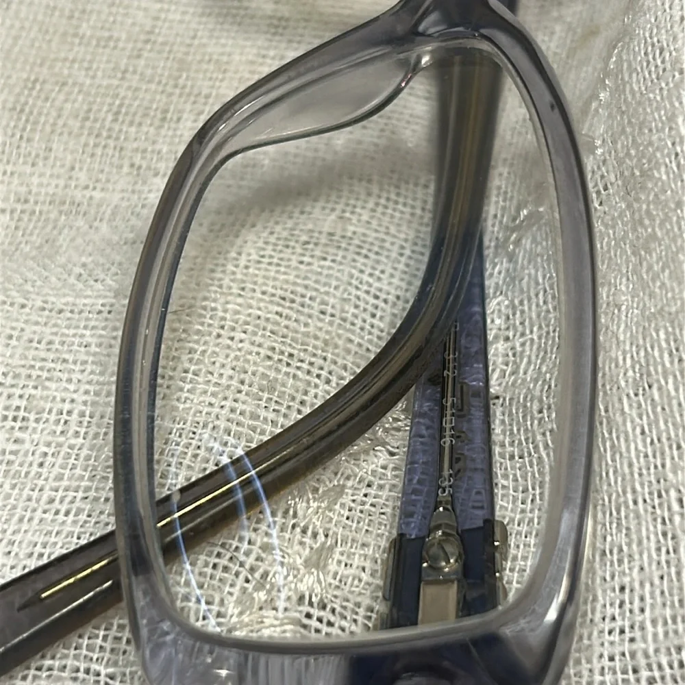 Salvatore Ferragamo frames with crystals and a case